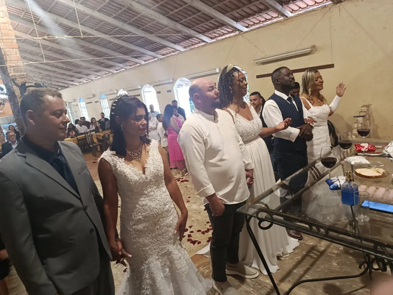Casamento no salão